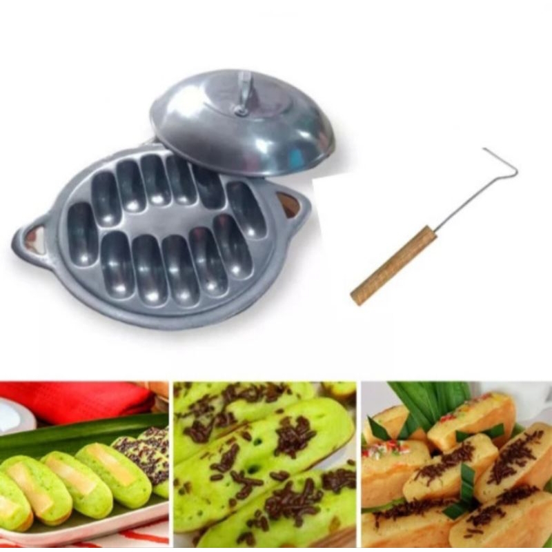 Cetakan Kue Pukis 12 Lubang Cetakan Anti Lengket Loyang Kue Pukis