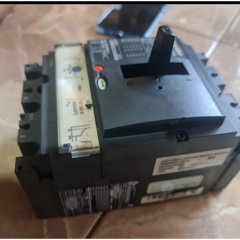 MCCB BREKER NSX 100F 3p 100A SCHNIDER ORIGINAL