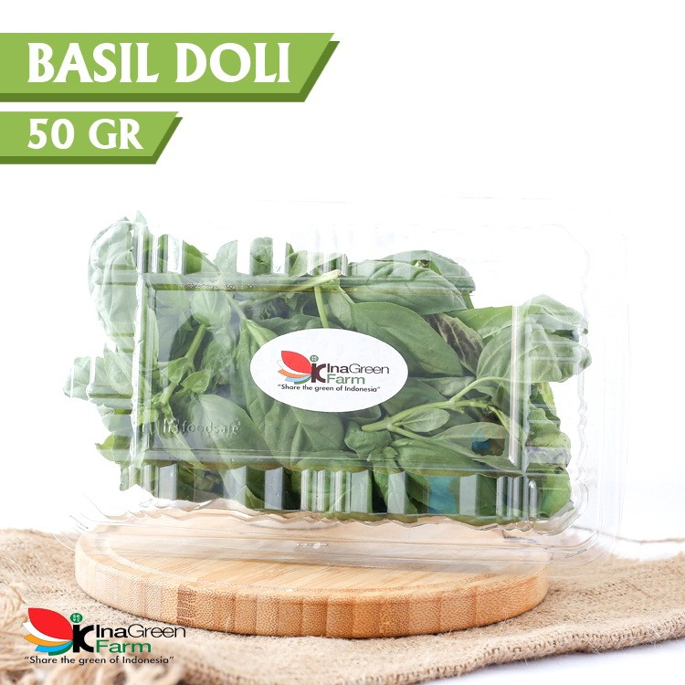

Inagreen Farm Bandung Basil Doli Fresh 50 Gram
