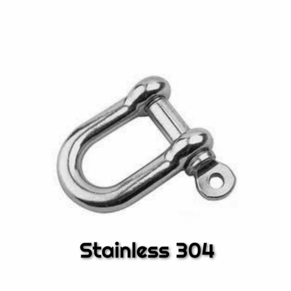 SHACKLE D SS304 M6 / SHACKLE D STAINLESS 304 6MM Berkualitas