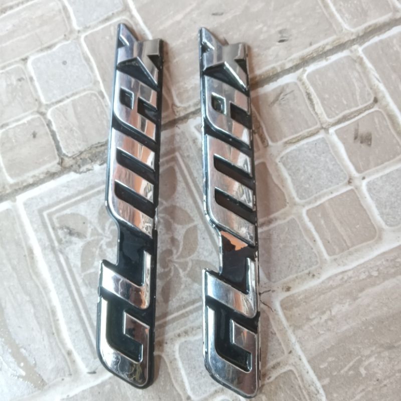 emblem tangki logo tangki gastank honda GL MAX ori