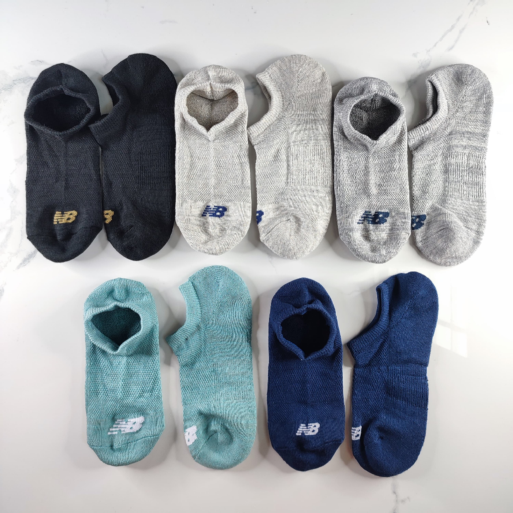 Kaos Kaki Invisible Tebal Wanita Women NB New Balance No Show Socks