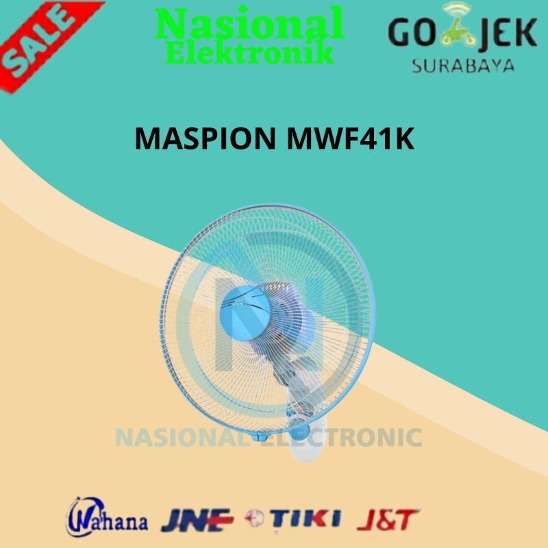 MASPION MWF41K/WALL FAN MASPION MWF41K/KIPAS ANGIN DINDING MASPION