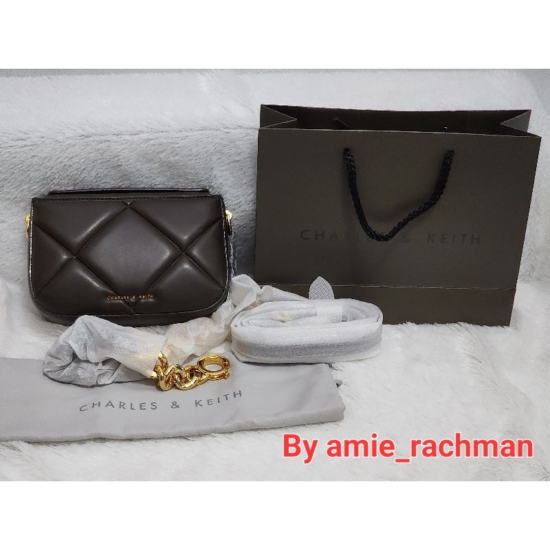 CK Mini Danika Chunky Chain Paddle Bag