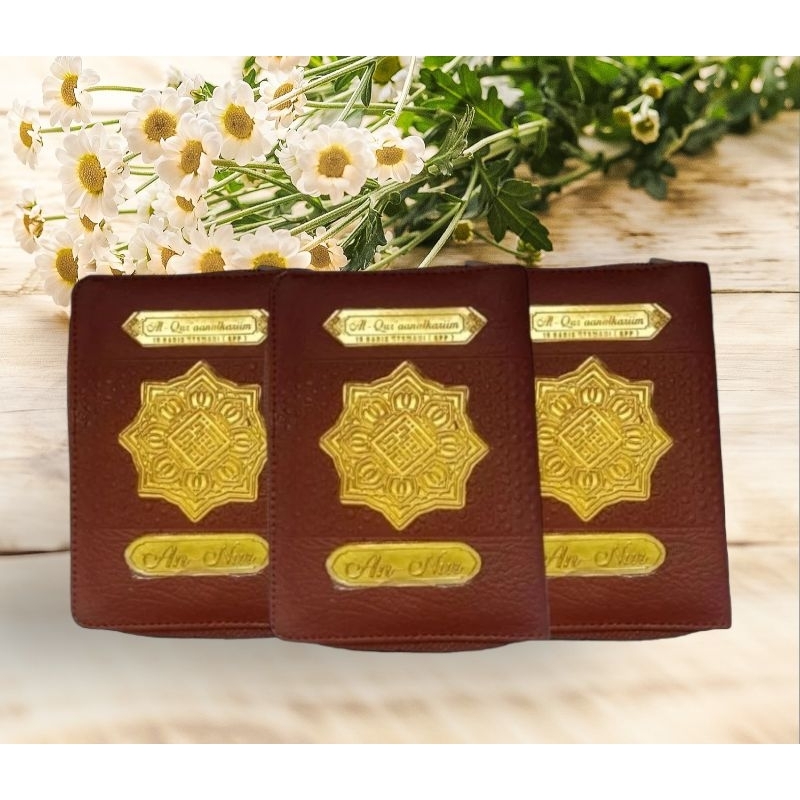 An nur mushaf al quran tajwid warna kecil / alquran mini / alquran resleting / alquran saku / al qur