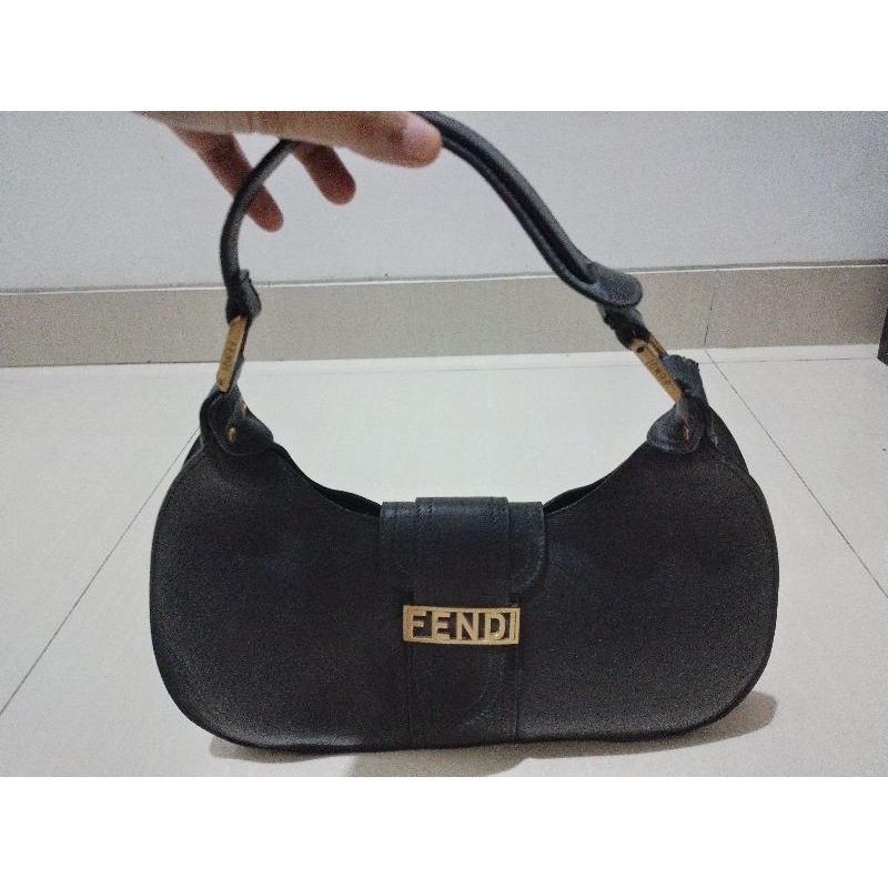 Tas Fendi Original / Fendi Hand Bag Vintage Preloved