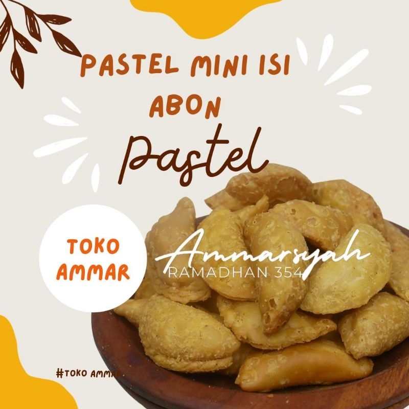 

Pastel Mini kering Isi Abon Sapi(1000gram), 1Kg,Camilan lebaran