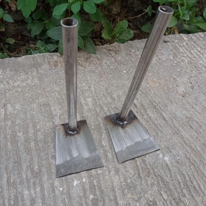 Cangkul kecil baja asli-cangkul rumput-cangkul sawah mini-cangkul serbaguna