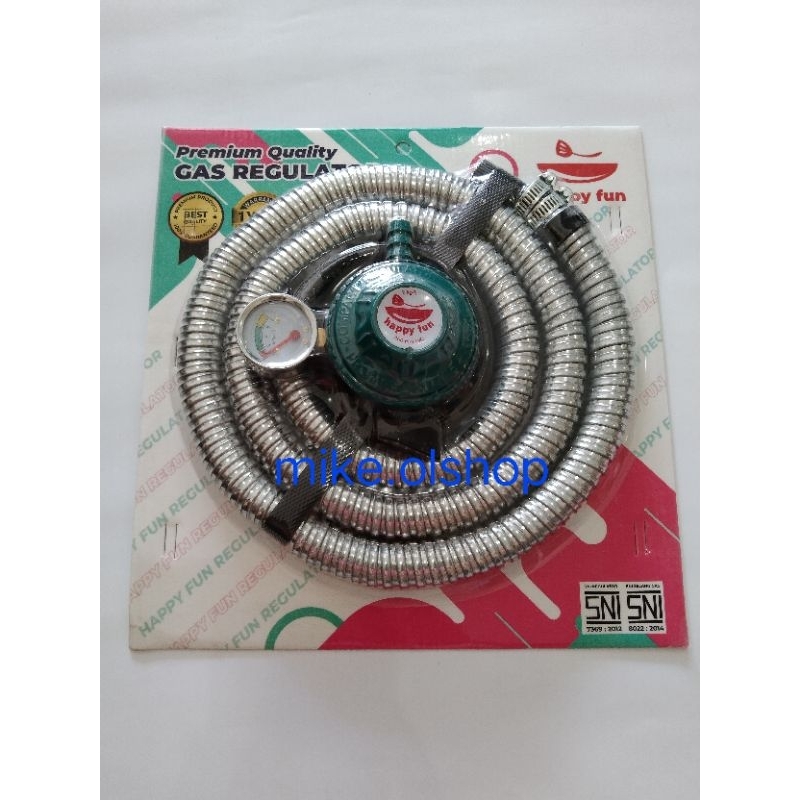Selang Regulator Gas Happy Fun Komplit