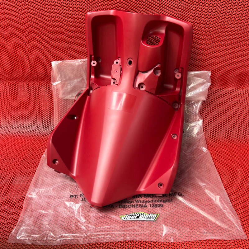 LEKSIL DEK KONTAK MIO SOUL KARBU WARNA MERAH MARUN ORIGINAL 14D-F8312-10