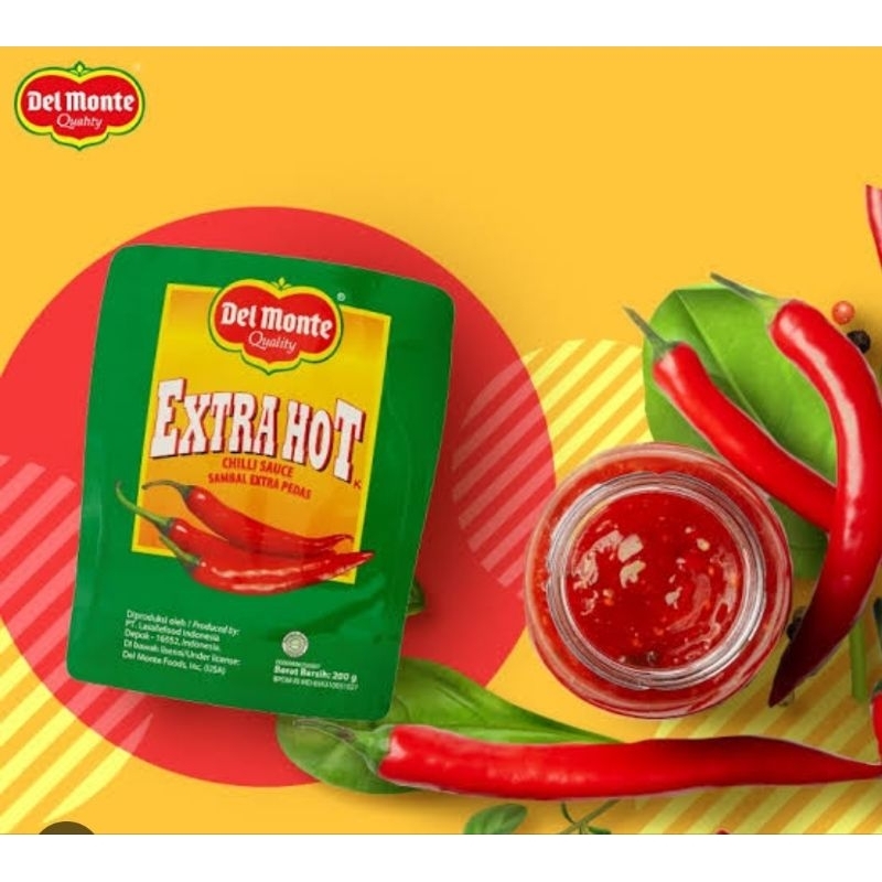 

delmonte saus extra pedas 1kg | delmonte saos