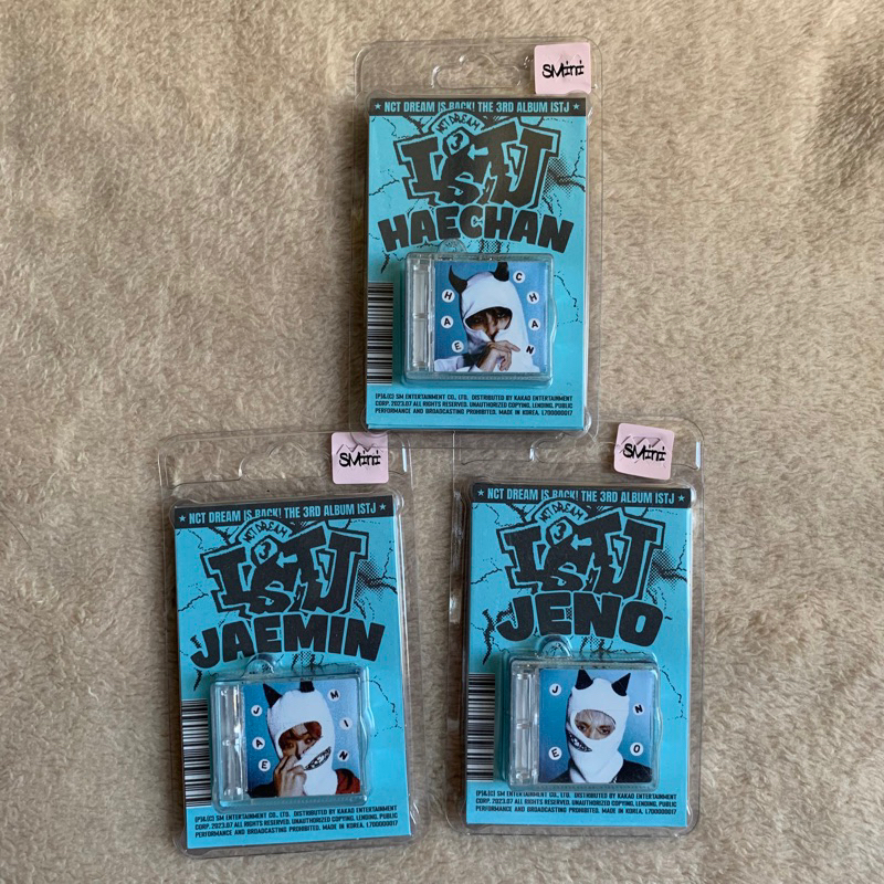 Ready SMini Only (No Photocard) Jaemin Jeno Haechan NCT Dream ISTJ