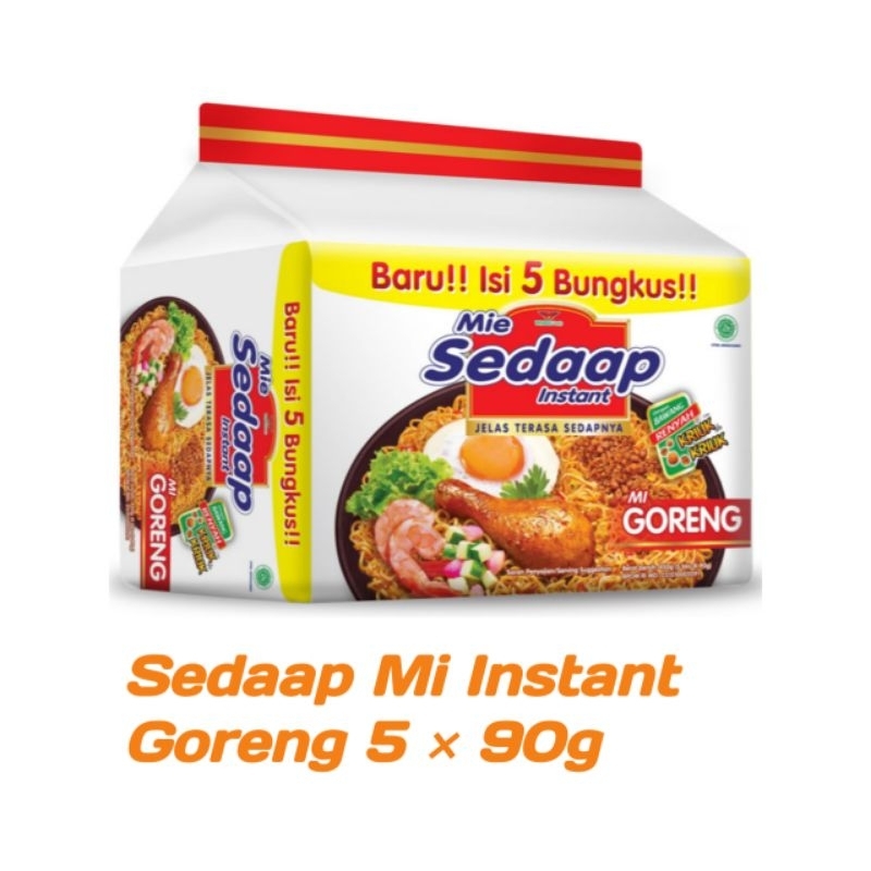 

Sedaap Mie Instant Goreng 5 × 90g