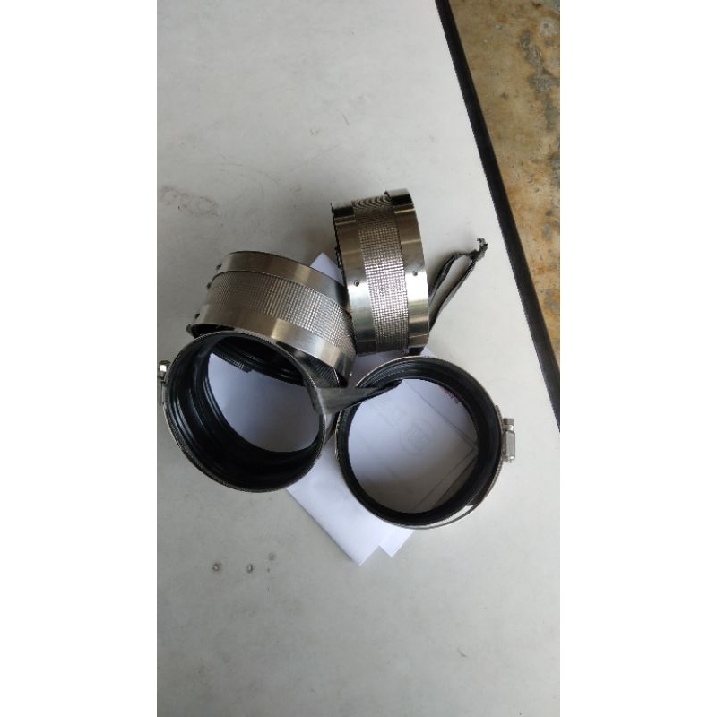 jual klem pipa/ coupling cast iron EX oro