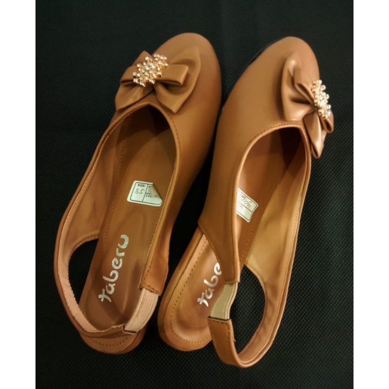 SANDAL / SEPATU PITA DI HIASIN PERMATA ANAK PEREMPUAN USIA 6 - 11 TAHUN