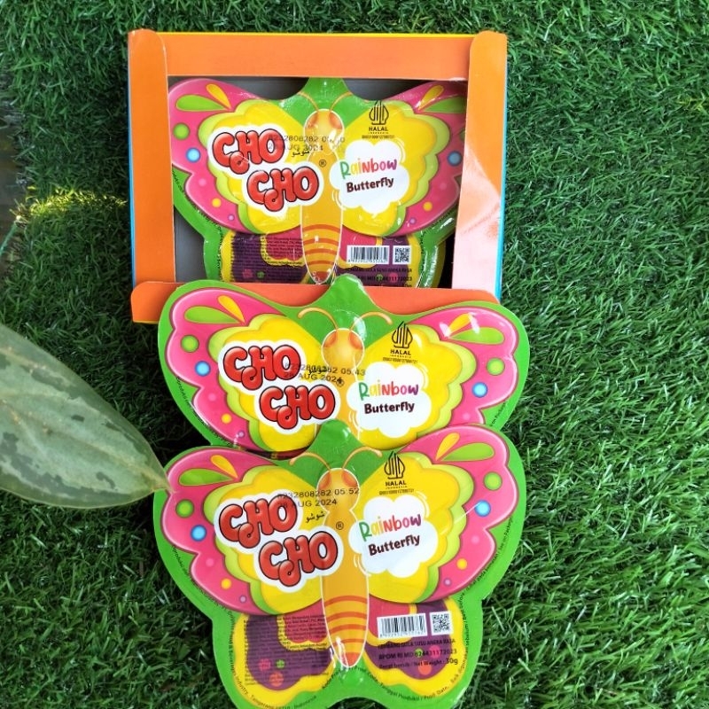 

CHOCHO COKLAT RAINBOW BUTTERFLY ISI 2 PCS