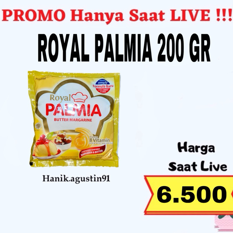 

ROYAL PALMIA BUTTER MARGARINE 200 GR