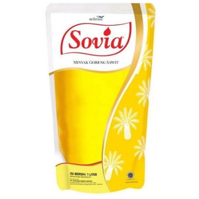 

MINYAK GORENG SOVIA 1 LITER