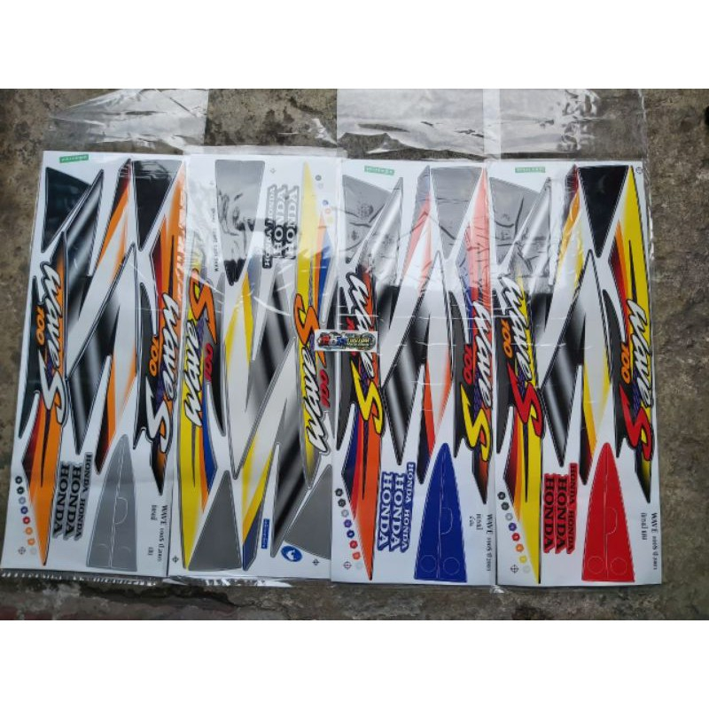 striping wave 100 supra x lama ORIGINAL KODAK THAILAND