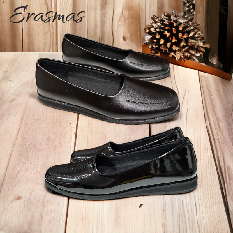 Sepatu Erasmas flatshoes B3 - Sepatu Hamil Sepatu Dinas Wanita Sepatu Kerja Wanita Sepatu Kantor Wan