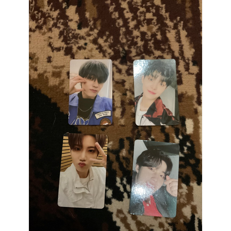 READY STOCK POB PC PHOTOCARD BENEFIT WONDERLAND FANSIGN EVENT TREASURE JIHOON JUNKYU DOYOUNG HARUTO