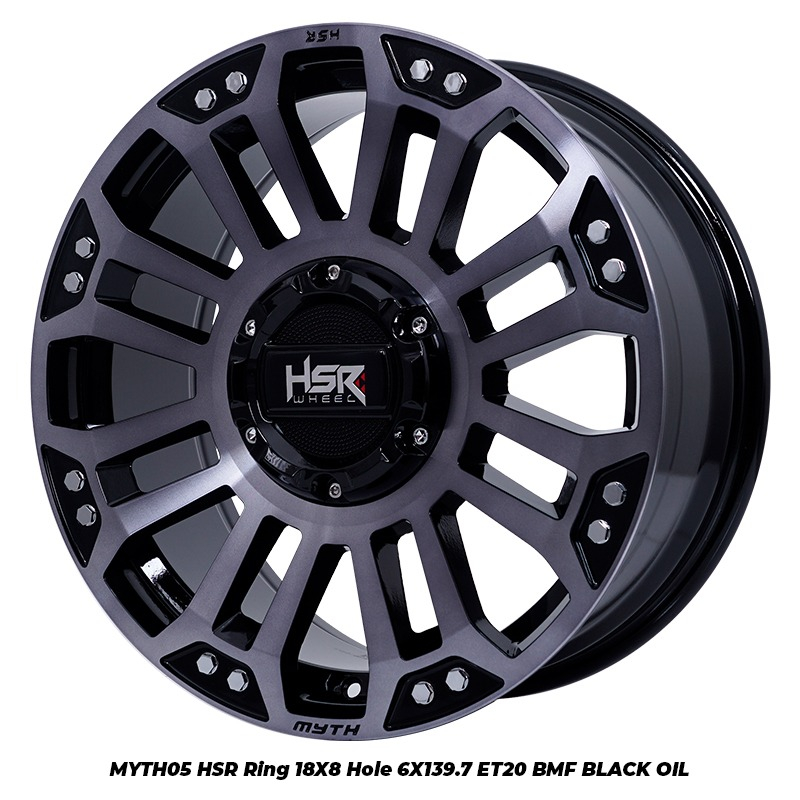 velg mobil hsr ring 18 myth05 pas untuk mobil Mazda3 Mazda5 Mazda6 CX3 CX5 CX7 CX9 RX8