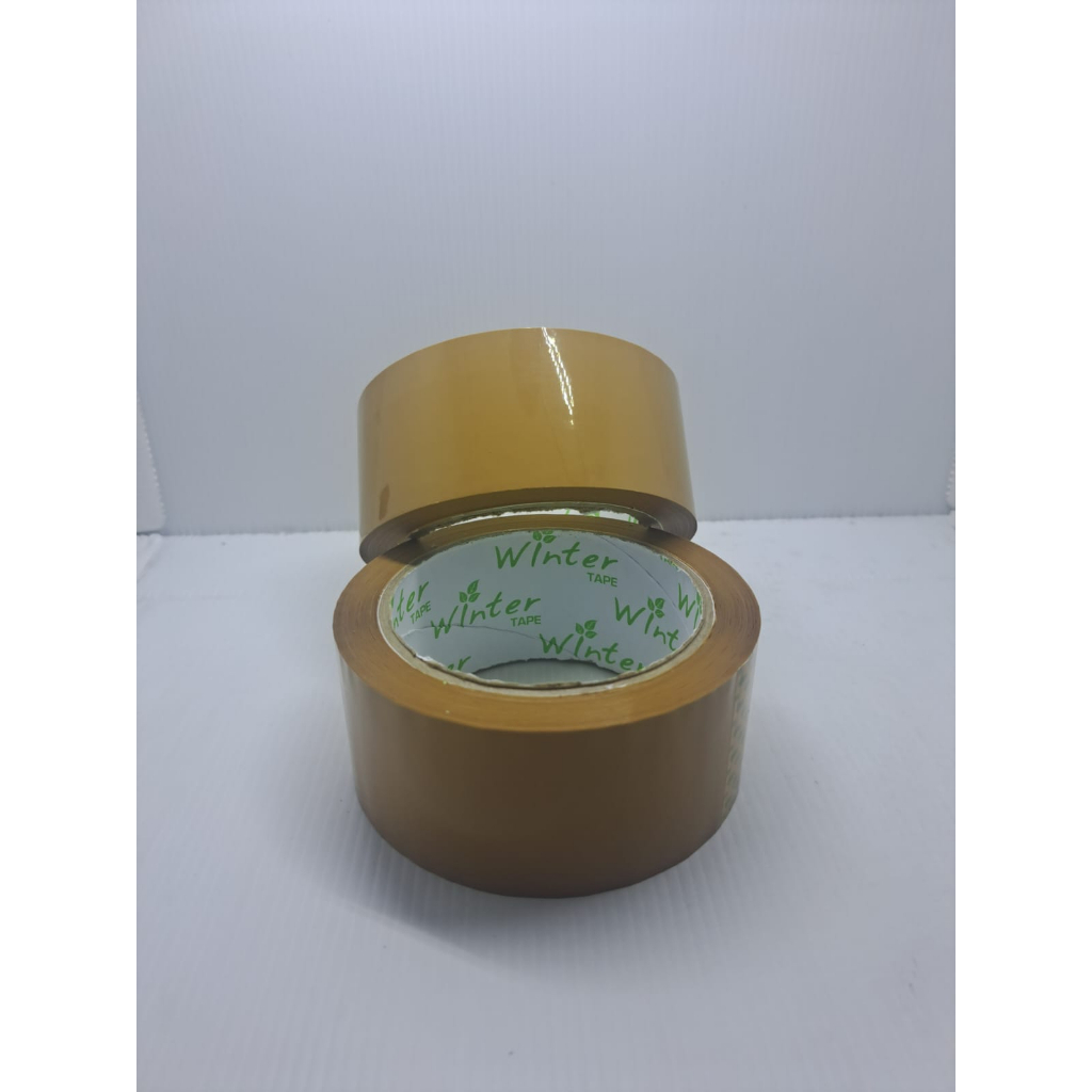 

LAKBAN /SELOTIP /SELASIBAN COKELAT WINTER 45 MM x 90 YARD (PCS)