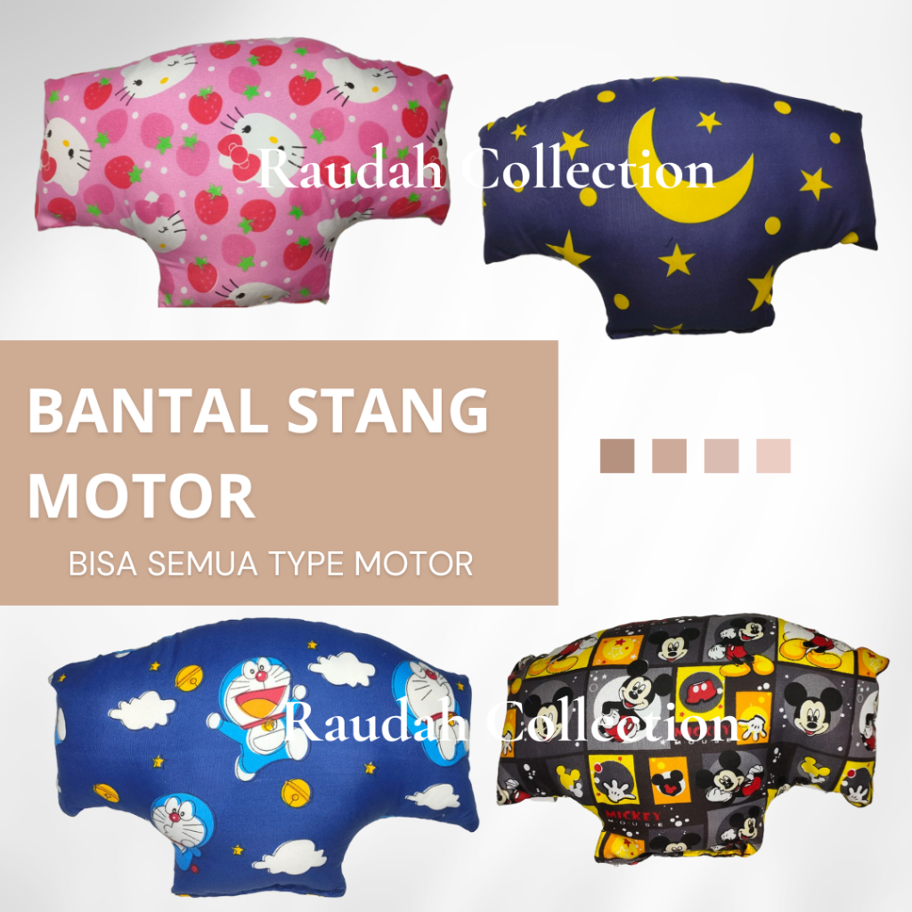 Bantal Stang Motor PCX NMAX Semua Type Motor Bantal Setang Motor Anak
