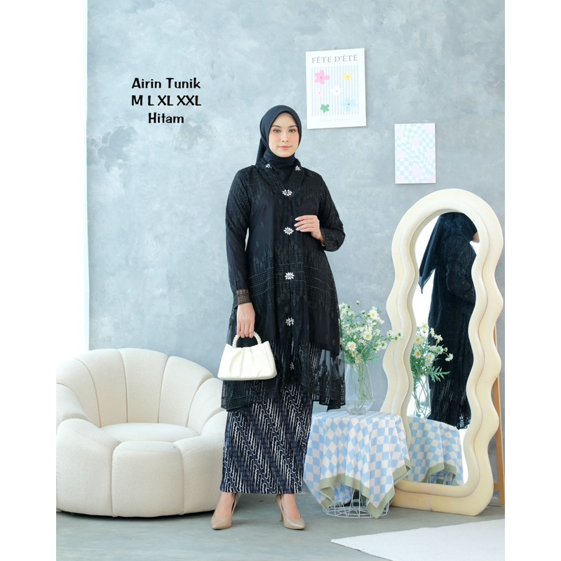 Permata Olshop / Kebaya Floy Tunik Modern / Kebaya Wisuda / Kebaya Busui / Kebaya Payet / Kebaya Kar