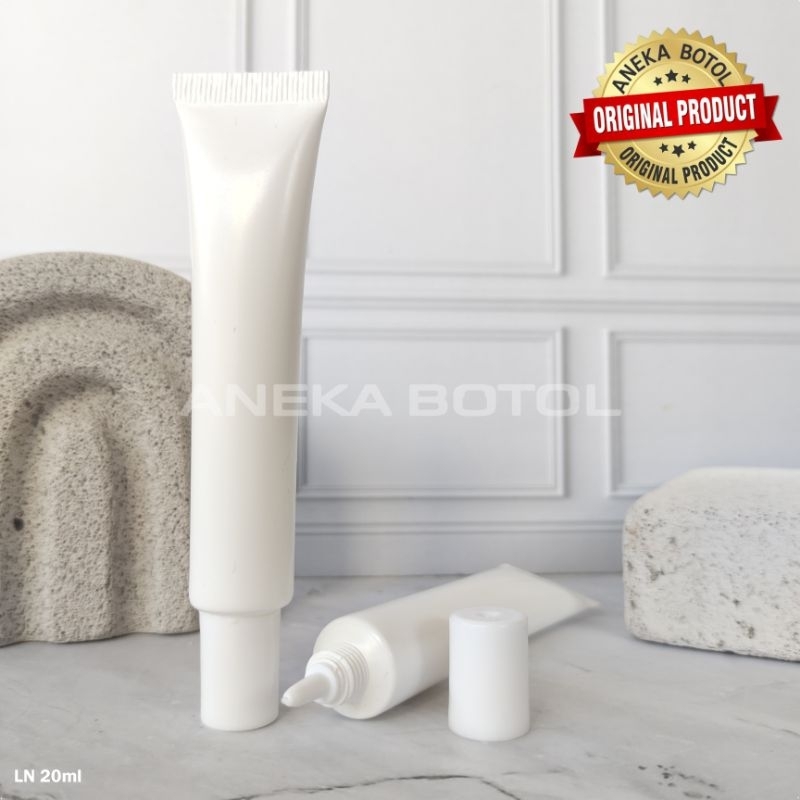 TUBE LANCIP FLAT 10 ML 20 ML DOVE TUTUP ULIR / TUBE EYE SALEP MATA CREAM ANEKA BOTOL TRAVEL LOTION G