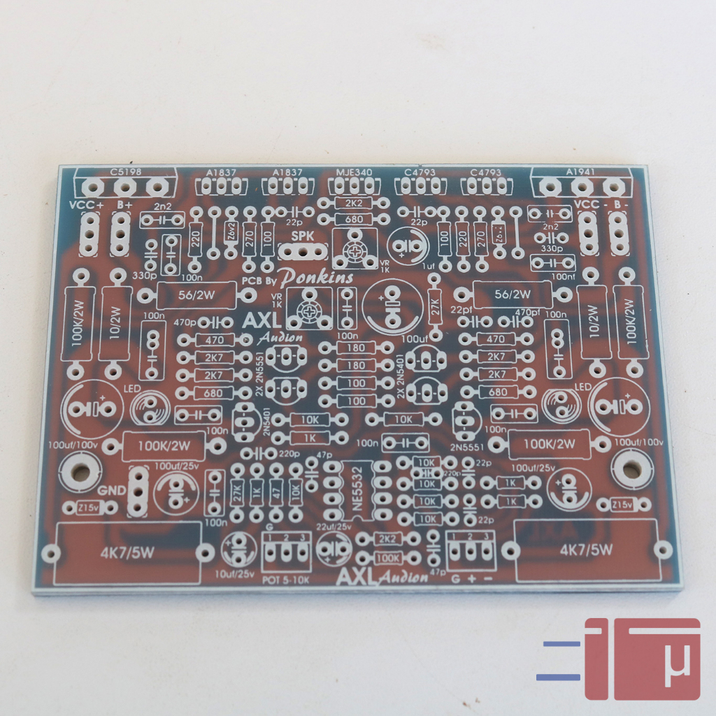 PCB AXL Audion Fiber FR4