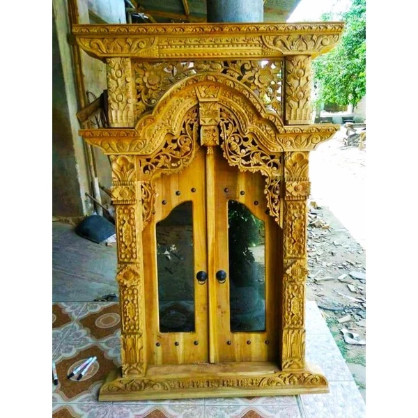 (COD)Jendela Ukir Jawa, Jendela Kayu Jati Jepara