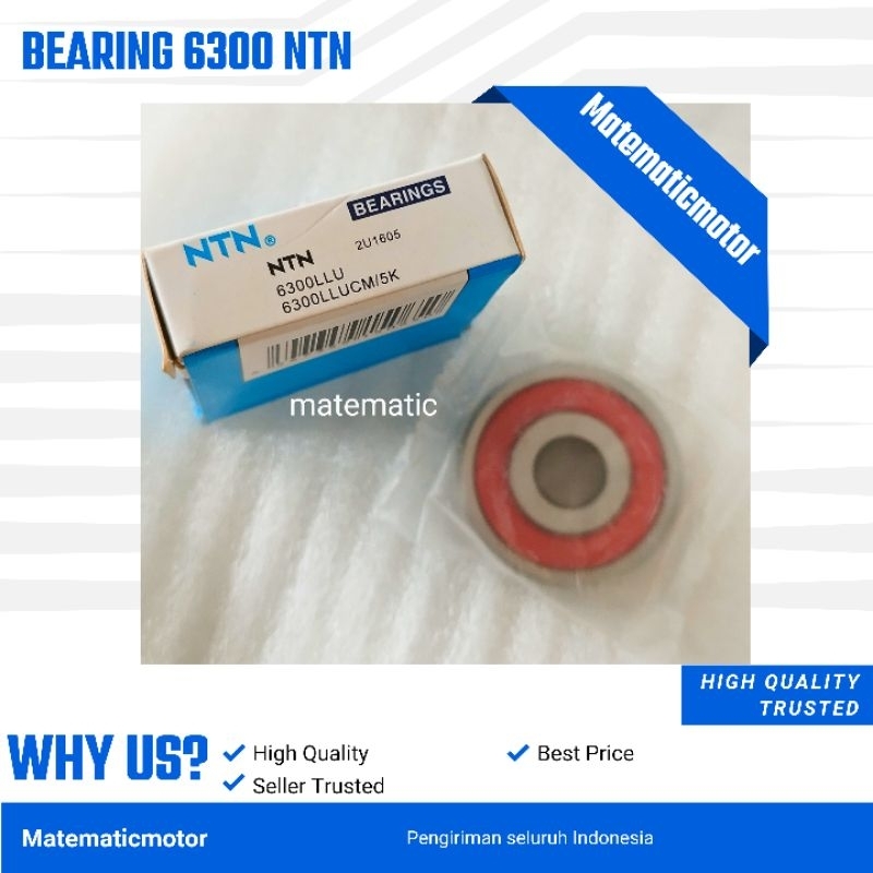 Bearing Laher Bearing Roda Depan Mio Fino Lexi Nmax Aerox 6300 NTN