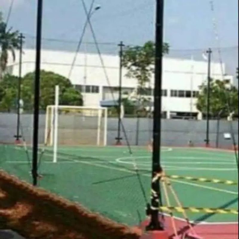 JARING PEMBATAS PENGAMAN LAPANGAN VOLI VOLLY DAN SEPAK BOLA 12X5