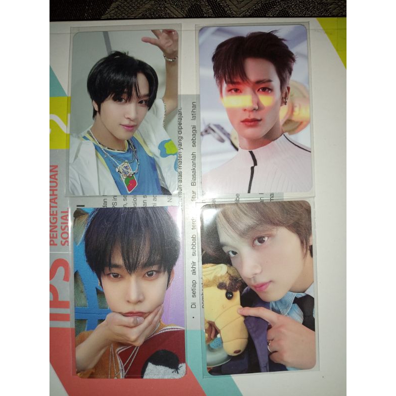 wts ready PC photocard haechan Jeno doyoung istj ay yo universe