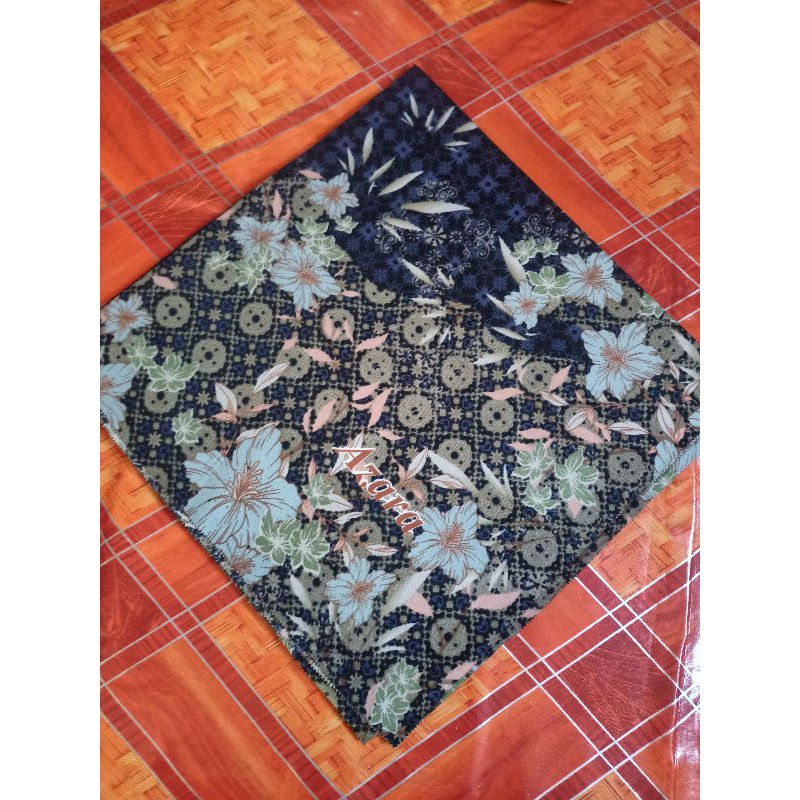 Jilbab azara laser cut motif