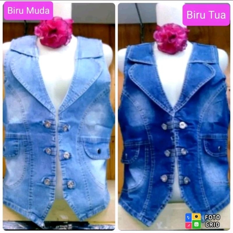 Rompi Jeans Extra Jumbo Soft Jeans