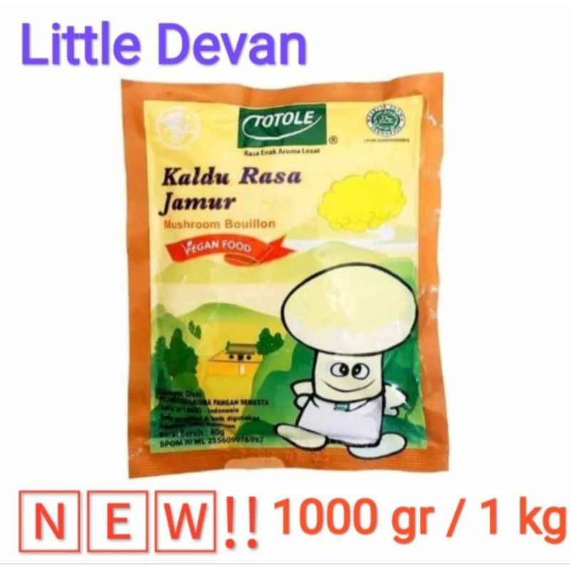 

totole kaldu jamur 1000 gr 1 kg