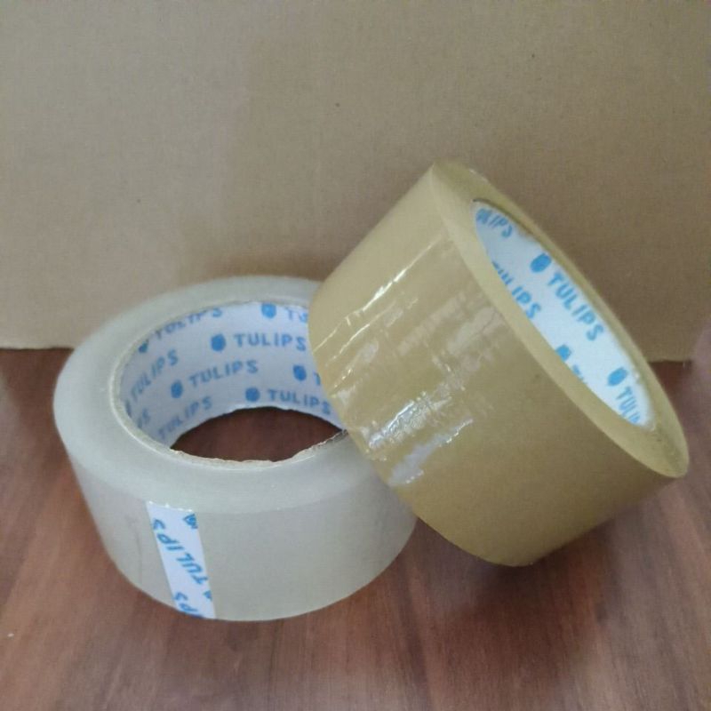 

Plakban Tulip Bening / Coklat 2" Tebal