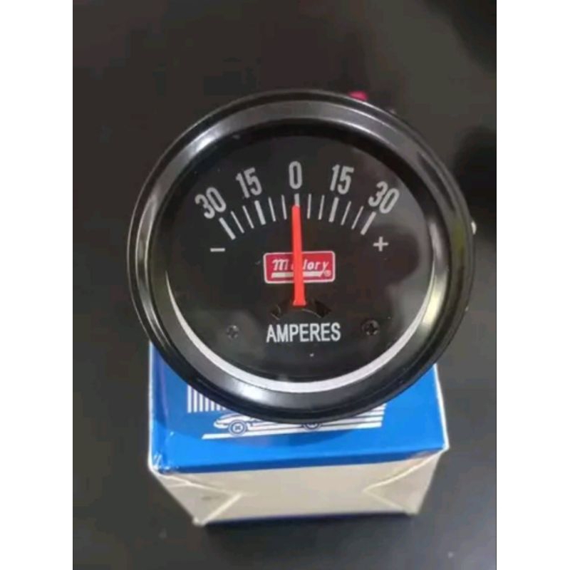 ampere meter aki mobil universal 30A