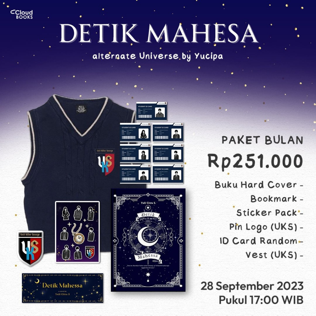 NOVEL DETIK MAHESSA + BONUS - Yuli Citra S. - Cloudbooks