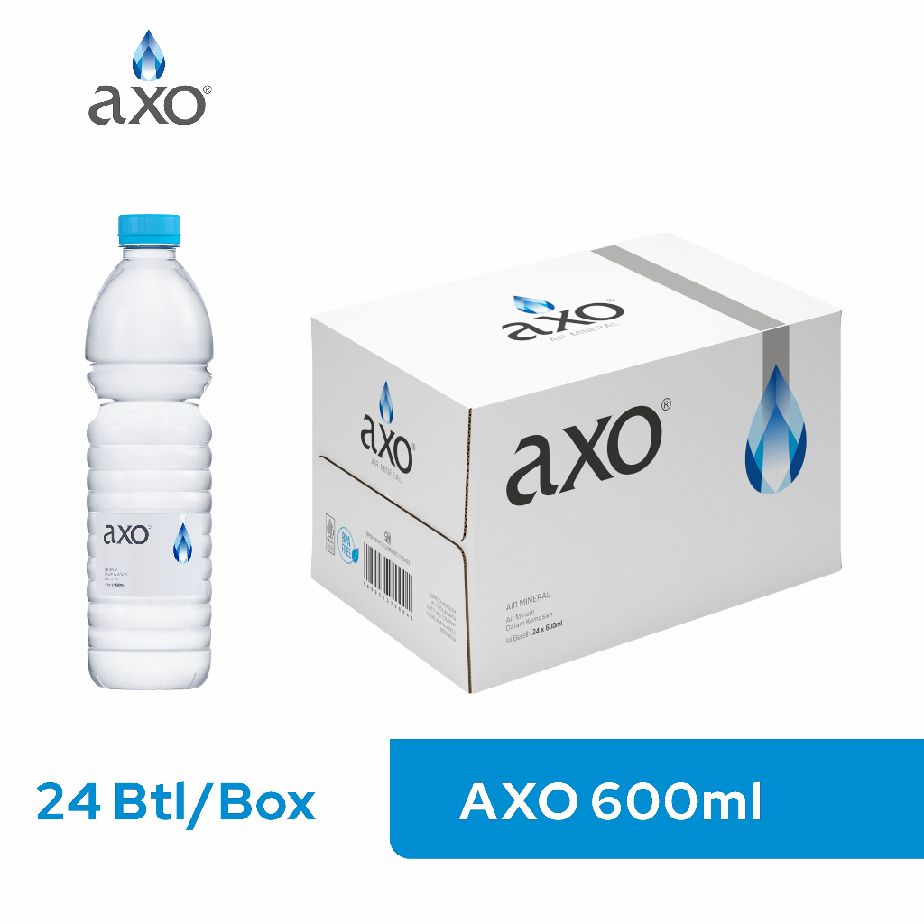 

Axo Air Mineral 600 ml x 24 Botol (1 Box)
