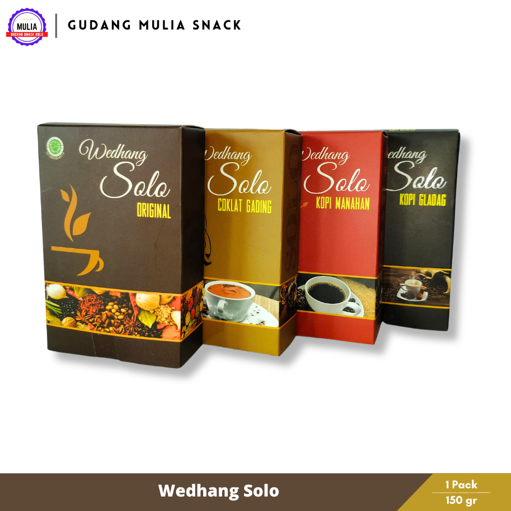 

Wedhang Solo | Original Coklat Gading Kopi Manahan Gladag