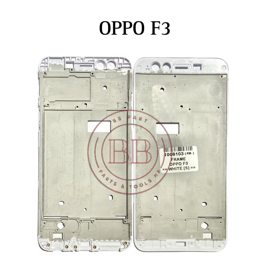 Frame Bezel Tulang Tengah Oppo F3 / CPH1609 - Dudukan Mesin