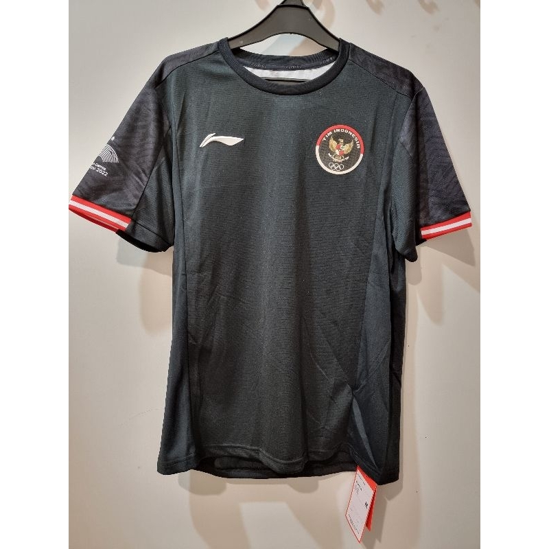JERSEY KONTINGEN TIM INDONESIA ASIAN GAMES 2022 HANGZHOU ORIGINAL (HITAM)