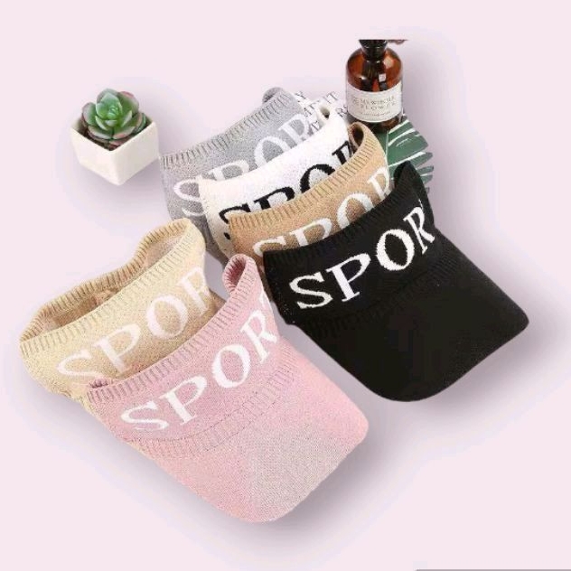 TOPI SPORT WANITA UNTUK OUTDOOR BAHAN RAJUT