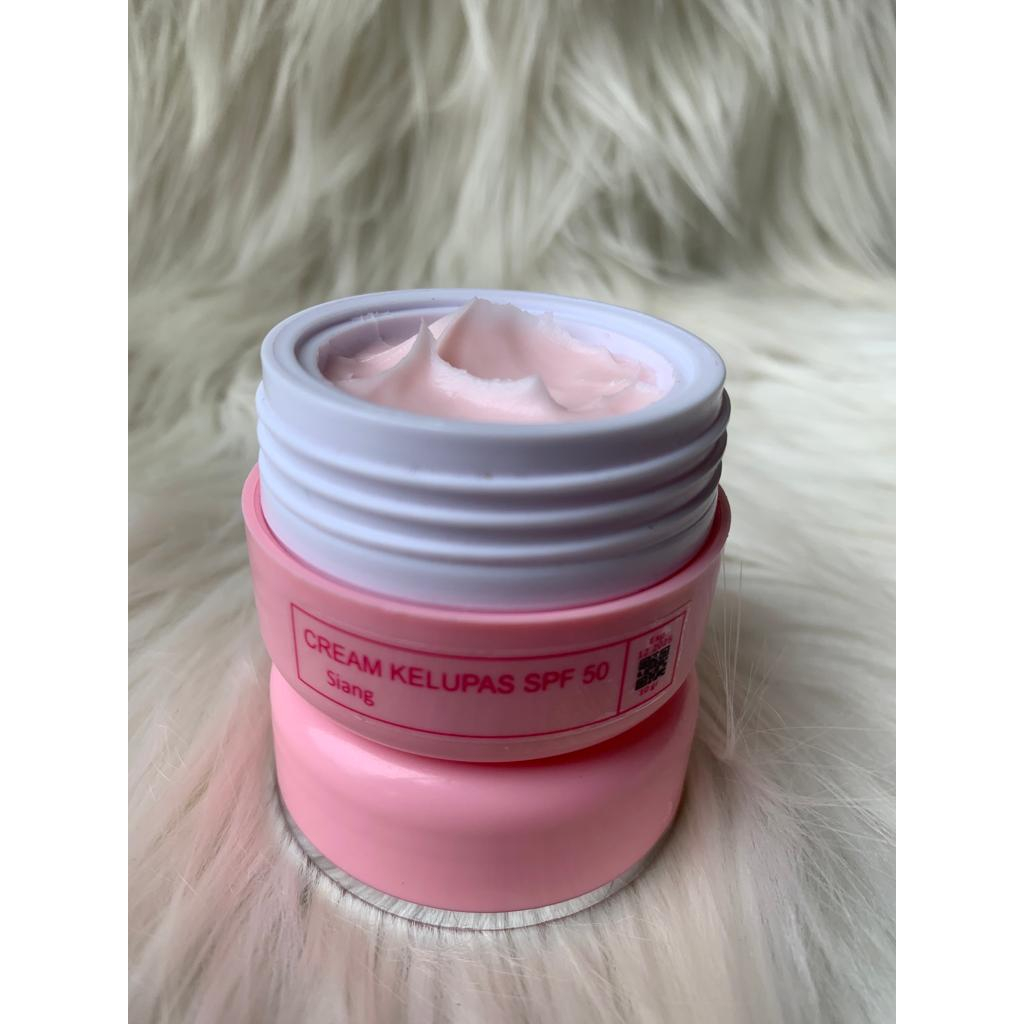 COD CREAM SIANG KELUPAS PINK, KHUSUS FLEK TEBAL/MELASMA/ FLEK MEMBANDEL