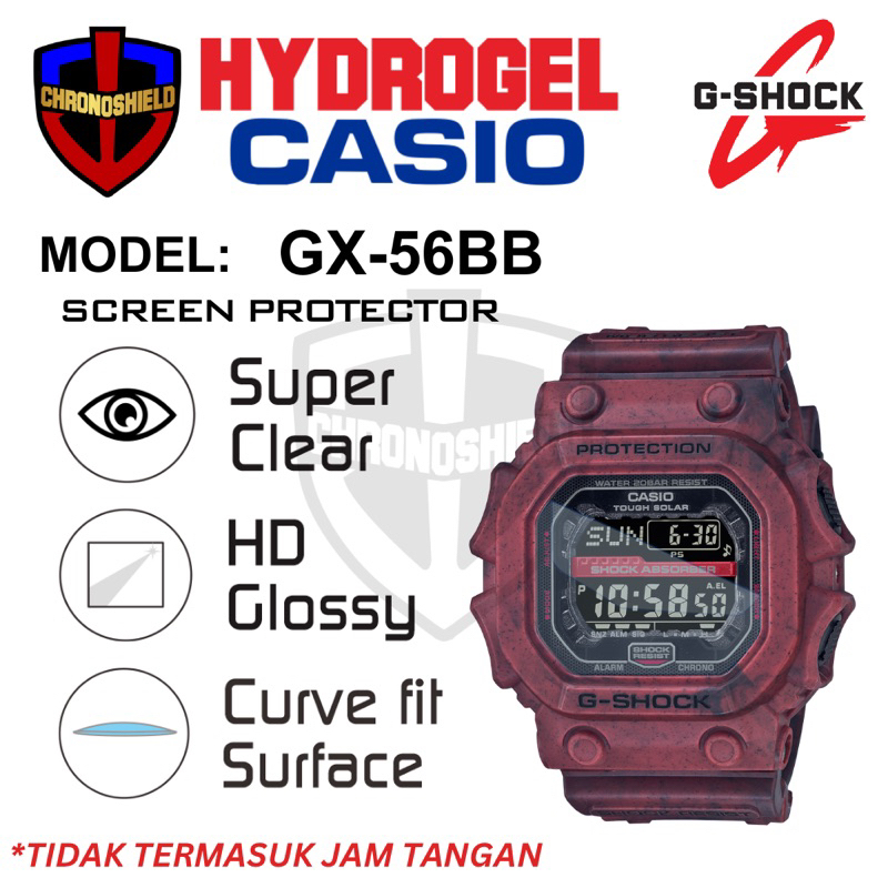 Anti gores Jam Tangan Casio G-Shock GX56 GX 56 56bb Hydrogel