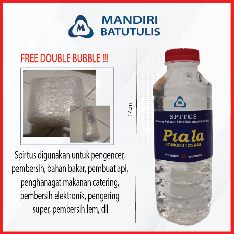 Loonagranit Spirtus Bening - Spiritus Cairan - Spritus Bakar 400Ml