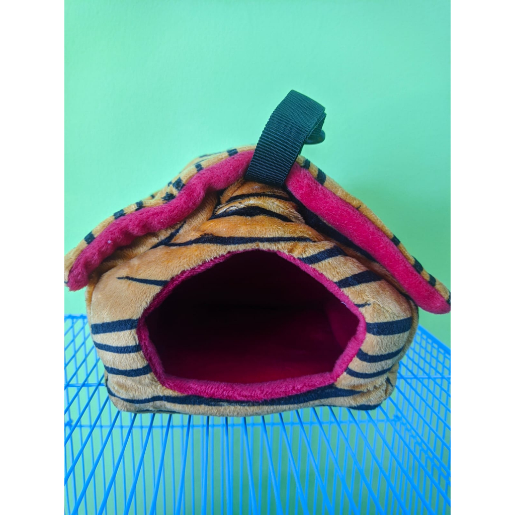 ADEWAP GLIDER Sleeping Pouch Sugar Glider Bentuk Rumah Tempat Tidur Sugar Glider